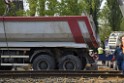 Schwerer VU LKW Zug Bergheim Kenten Koelnerstr P505